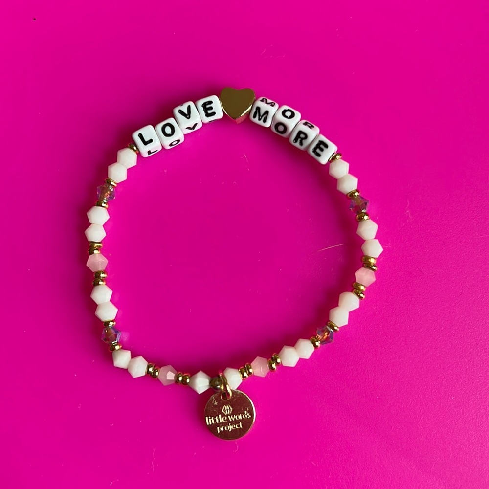 Love More Beaded Bracelet